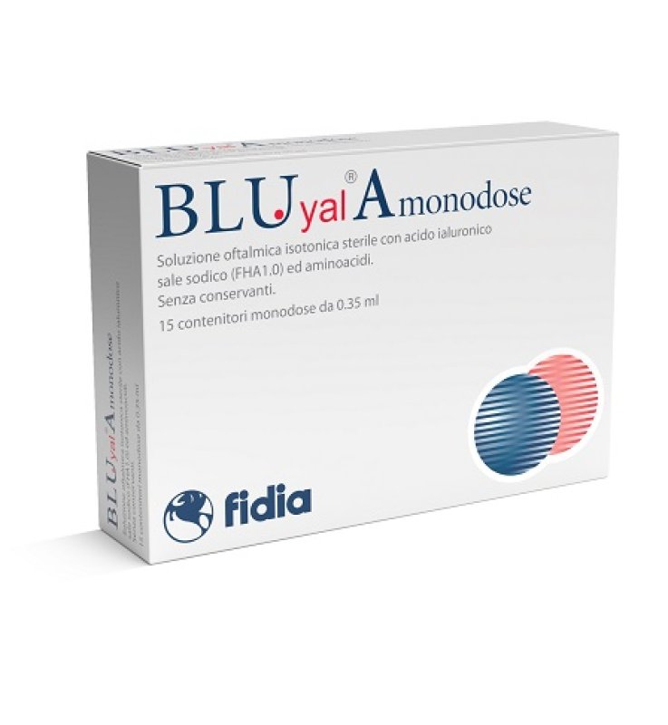 BLU YAL A GOCCE OCULARI 15 FLACONCINI MONODOSE 0,30 ML