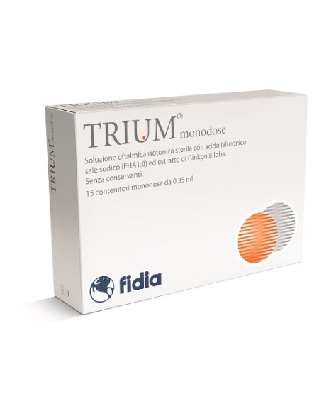 TRIUM MONODOSE GOCCE OCULARI 15 FLACONCINI