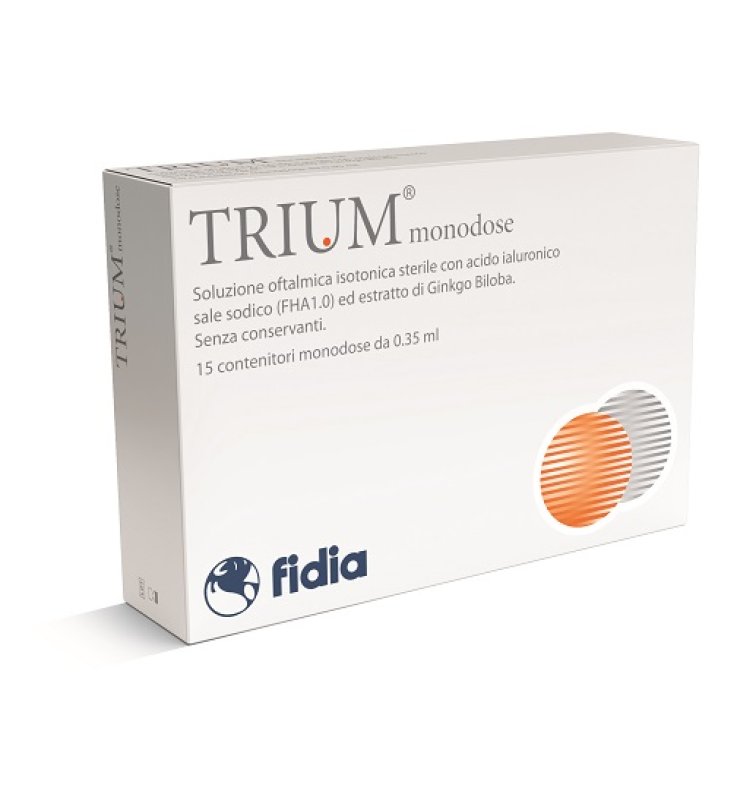TRIUM MONODOSE GOCCE OCULARI 15 FLACONCINI