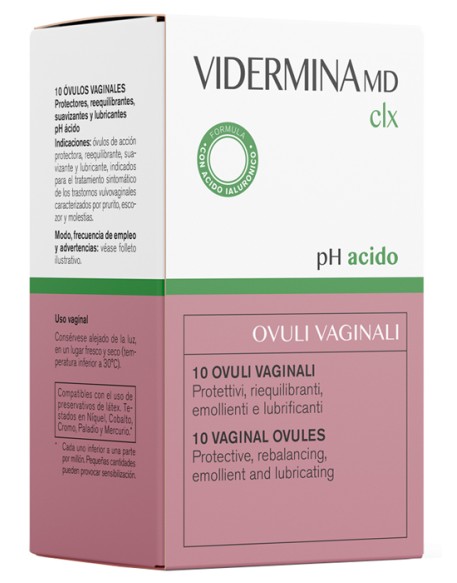 VIDERMINA CLX OVULI 10 PEZZI MD