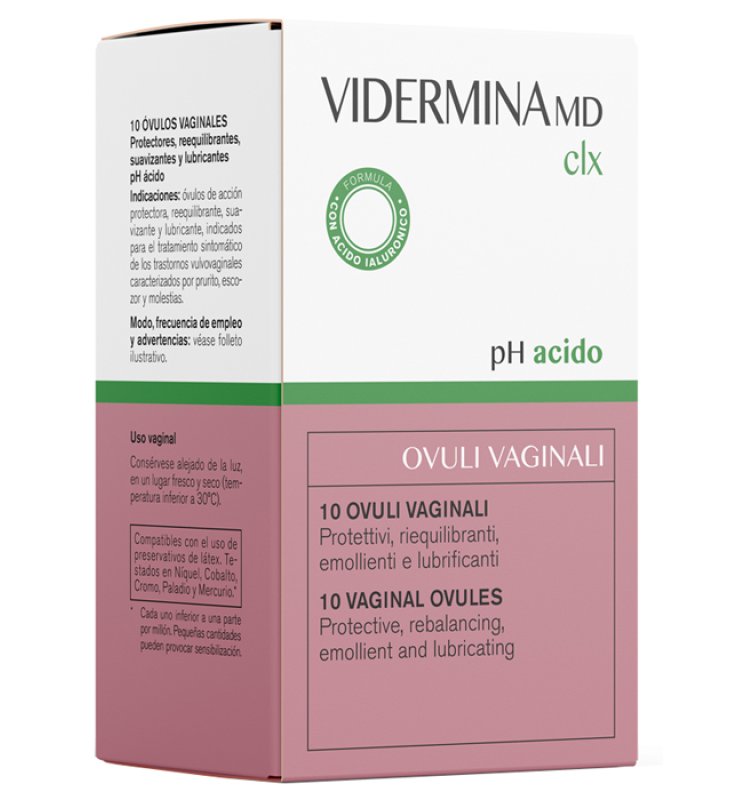 VIDERMINA CLX OVULI 10 PEZZI MD