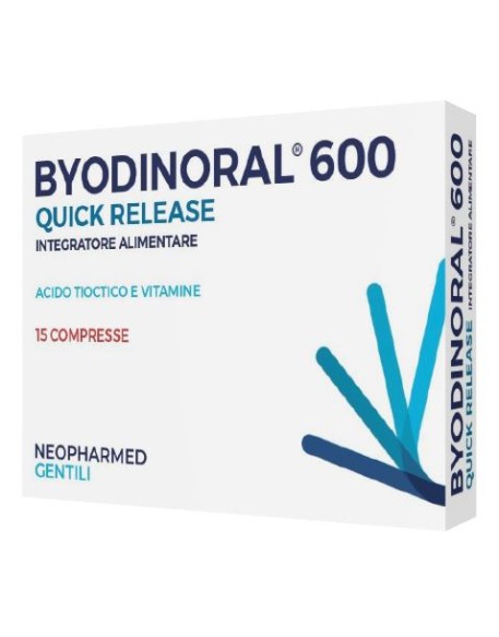 BYODINORAL 600 15 COMPRESSE