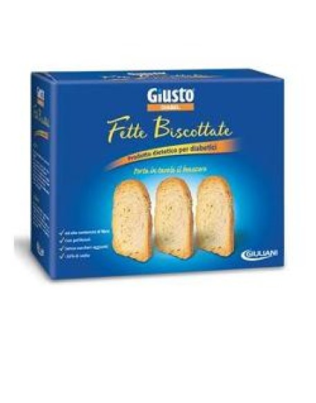 GIUSTO DIABEL FETTE BISCOTTATE 300 G