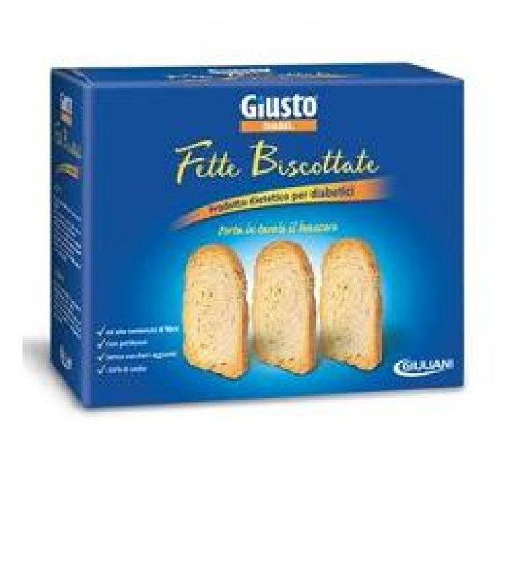 GIUSTO DIABEL FETTE BISCOTTATE 300 G