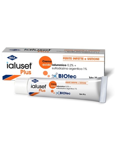 IALUSET PLUS CREMA MEDICAZIONE 25 G