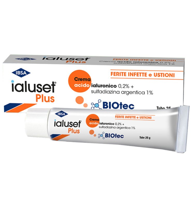 IALUSET PLUS CREMA MEDICAZIONE 25 G