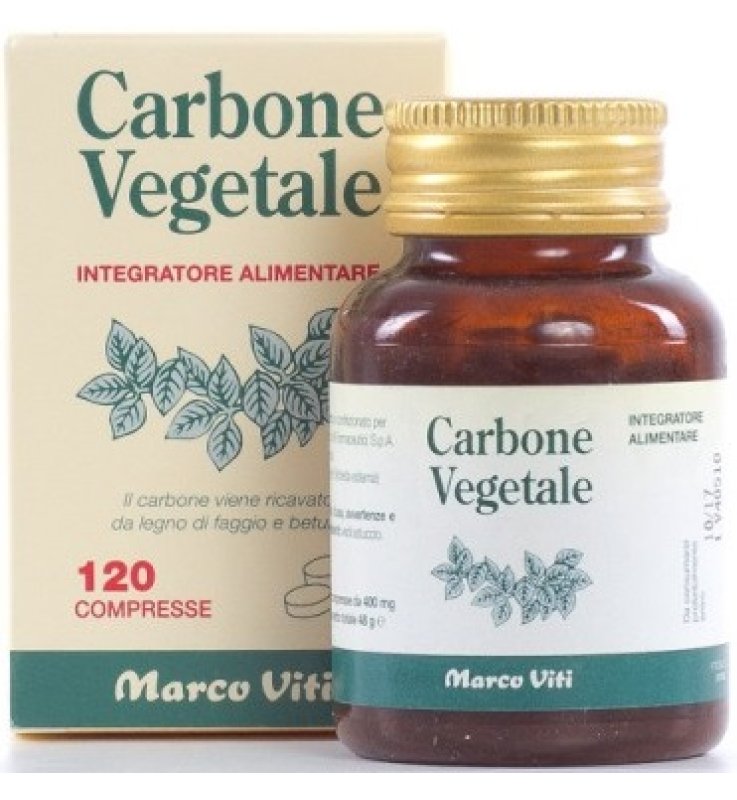 CARBONE VEGETALE 120 COMPRESSE