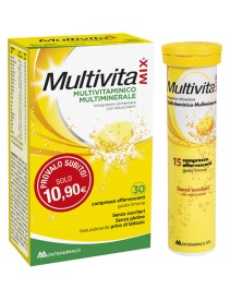 MULTIVITAMIX EFFERVESCENTE SENZA ZUCCHERO E SENZA GLUTINE 30CPR*