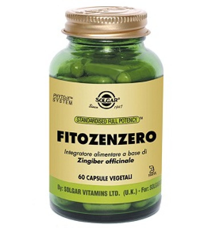 FITOZENZERO 60CPS VEGET SOLGAR FITOZENZERO 60CPS VEGET SOLGAR