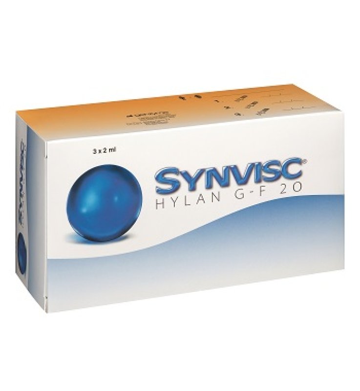 SIRINGA INTRA-ARTICOLARE SYNVISC ACIDO IALURONICO 2 ML 3 PEZZI