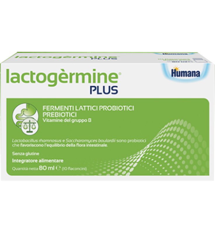 LACTOGERMINE PLUS FERMENTI LATTICI 10 FLACONCINI LACTOGERMINE PLUS FERMENTI LATTICI 10 FLACONCINI