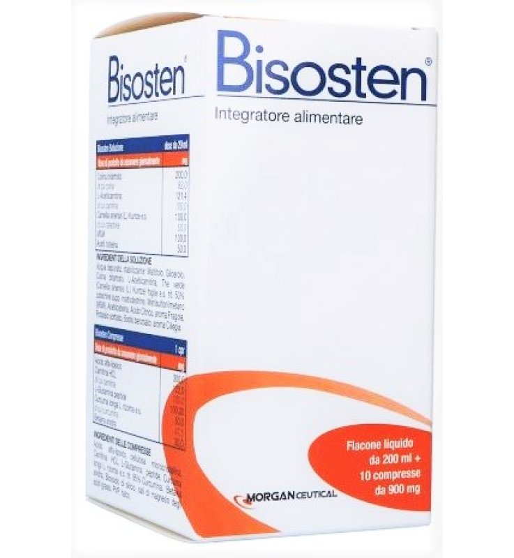BISOSTEN Scir.200ml+10 Cpr