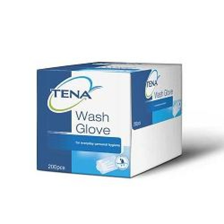 TENA WASH Glove C/Barr. TENA WASH Glove C/Barr.