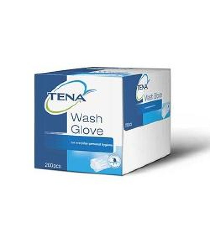 TENA WASH Glove C/Barr. TENA WASH Glove C/Barr.