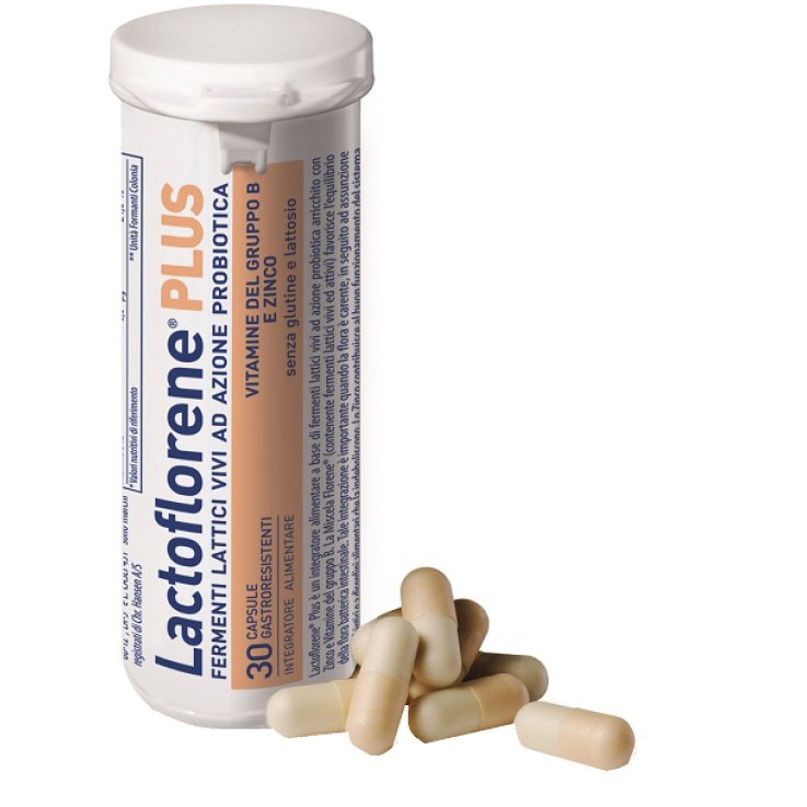 LACTOFLORENE PLUS 30 CAPSULE GASTRORESISTENTI LACTOFLORENE PLUS 30 CAPSULE GASTRORESISTENTI