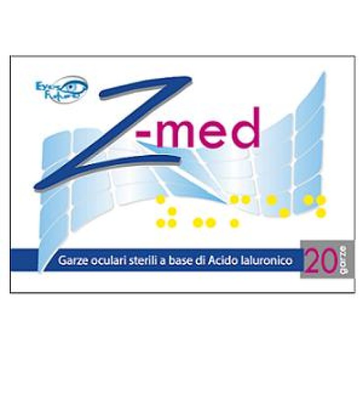 GARZA OCULARE Z MED MEDICATA CON ACIDO IALURONICO STERILE 20BUSTE