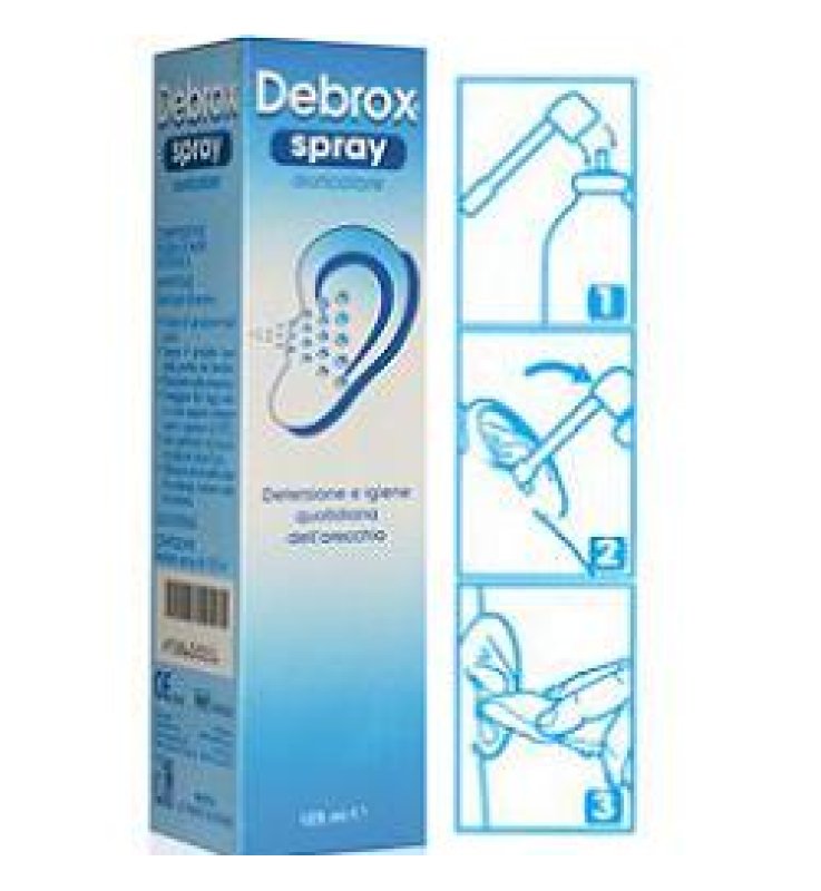 DEBROX SPRAY AURICOLARE FLACONE 125ML DEBROX SPRAY AURICOLARE FLACONE 125ML