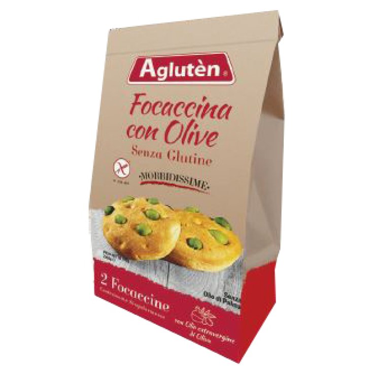 AGLUTEN Focaccina Olive 100g AGLUTEN Focaccina Olive 100g
