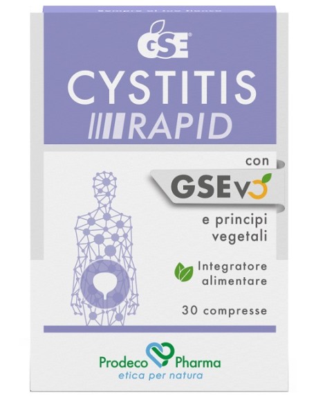 GSE CYSTITIS RAPID 30 COMPRESSE