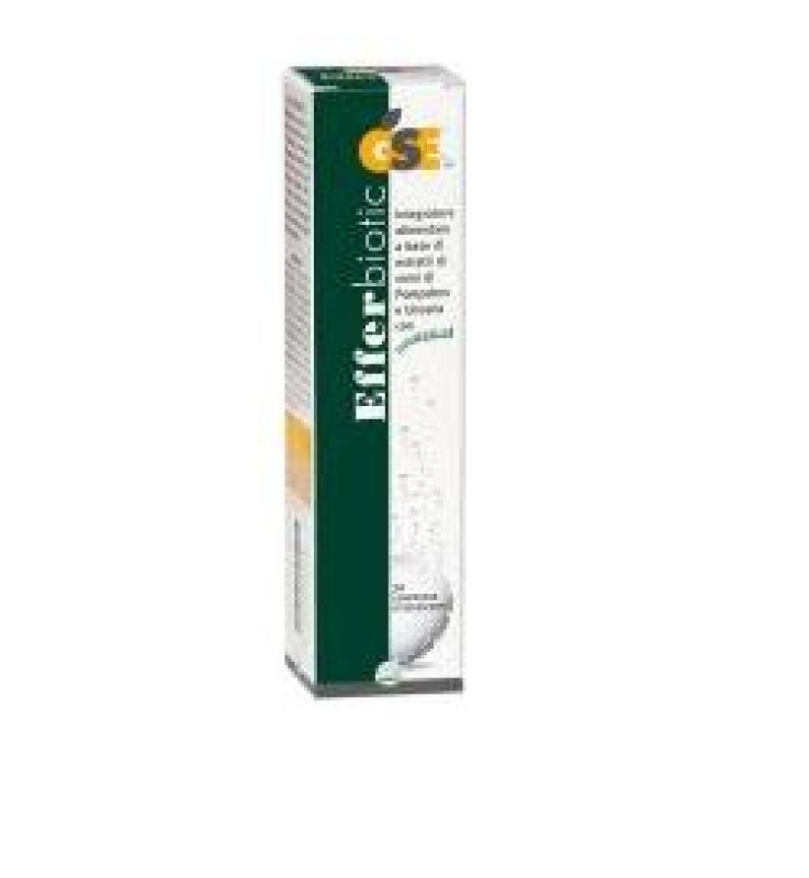 GSE EFFERBIOTIC INTEGRATORE ALIMENTARE 20CPR EFFERVESCENTI