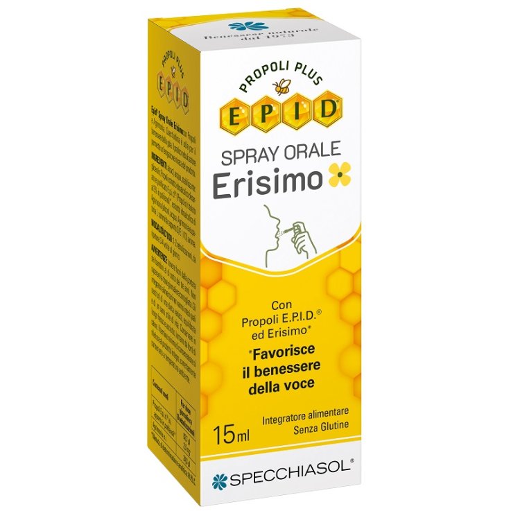 EPID SPRAY OROSOLUBILE ERISIMO 15 ML EPID SPRAY OROSOLUBILE ERISIMO 15 ML