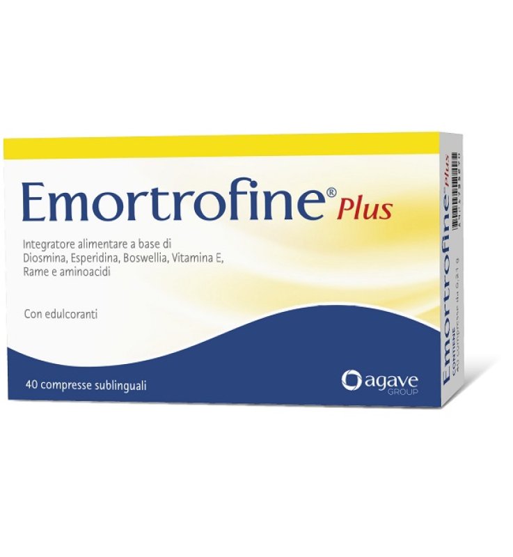 EMORTROFINE PLUS 40 COMPRESSE SUBLINGUALI EMORTROFINE PLUS 40 COMPRESSE SUBLINGUALI