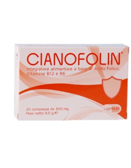 CIANOFOLIN 30 COMPRESSE GASTROPROTETTE 9 G