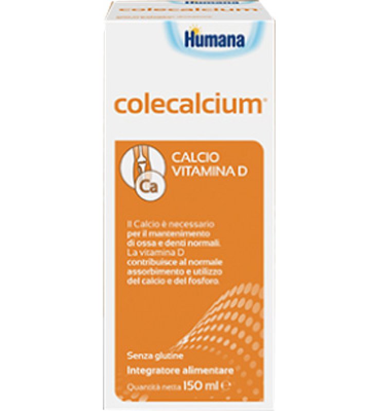 COLECALCIUM SCIROPPO FLACONE DA 150 ML CON CUCCHIAINO DOSATORE