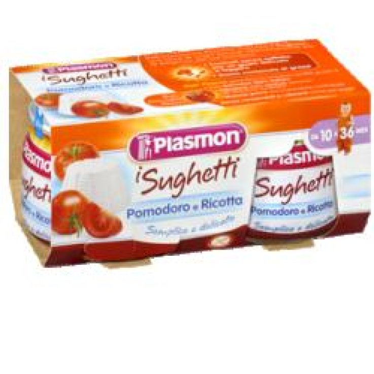 PLASMON Sugh.Pom+Ricotta 2x80g PLASMON Sugh.Pom+Ricotta 2x80g