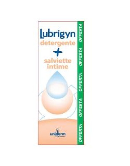 LUBRIGYN COFANETTO DETERGENTE 200 ML + 15 SALVIETTINE