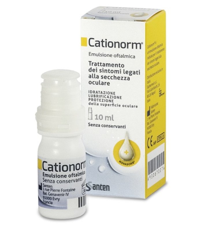 GOCCE OCULARI CATIONORM MULTIDOSE 10 ML GOCCE OCULARI CATIONORM MULTIDOSE 10 ML