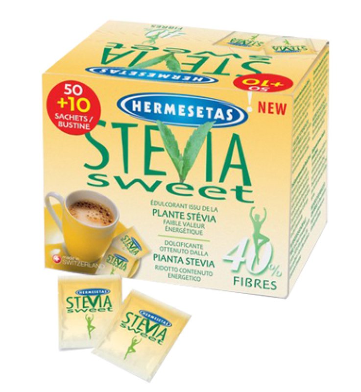 HERMESETAS STEVIA 50+10 BUSTINE