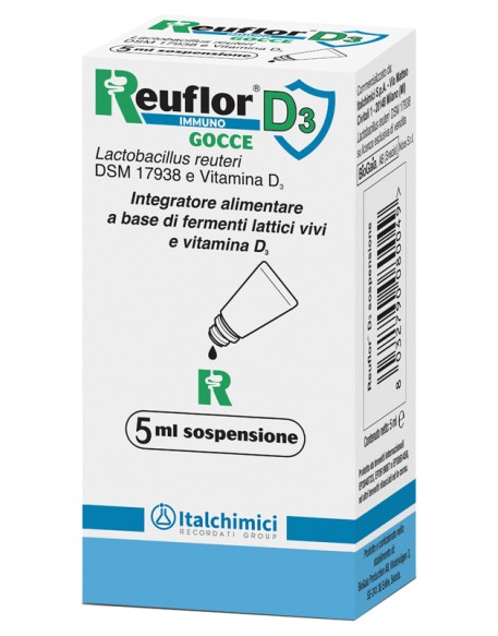 REUFLOR D3 GOCCE 5 ML