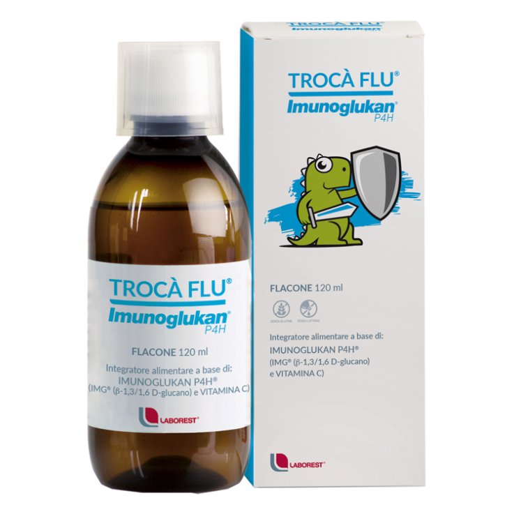 TROCA' FLU' IMUNOGLUKAN FLACONE 120 ML TROCA' FLU' IMUNOGLUKAN FLACONE 120 ML