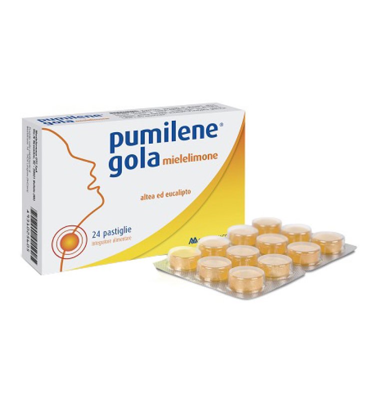 PUMILENE GOLA MIELE LIMONE 24 PASTIGLIE PUMILENE GOLA MIELE LIMONE 24 PASTIGLIE