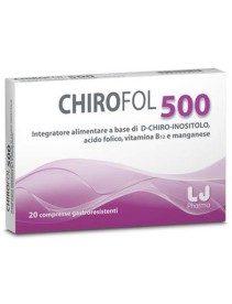 CHIROFOL 500 20 COMPRESSE GASTRORESISTENTI