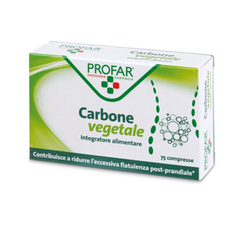 PROFAR CARBONE VEGETALE 75 COMPRESSE PROFAR CARBONE VEGETALE 75 COMPRESSE