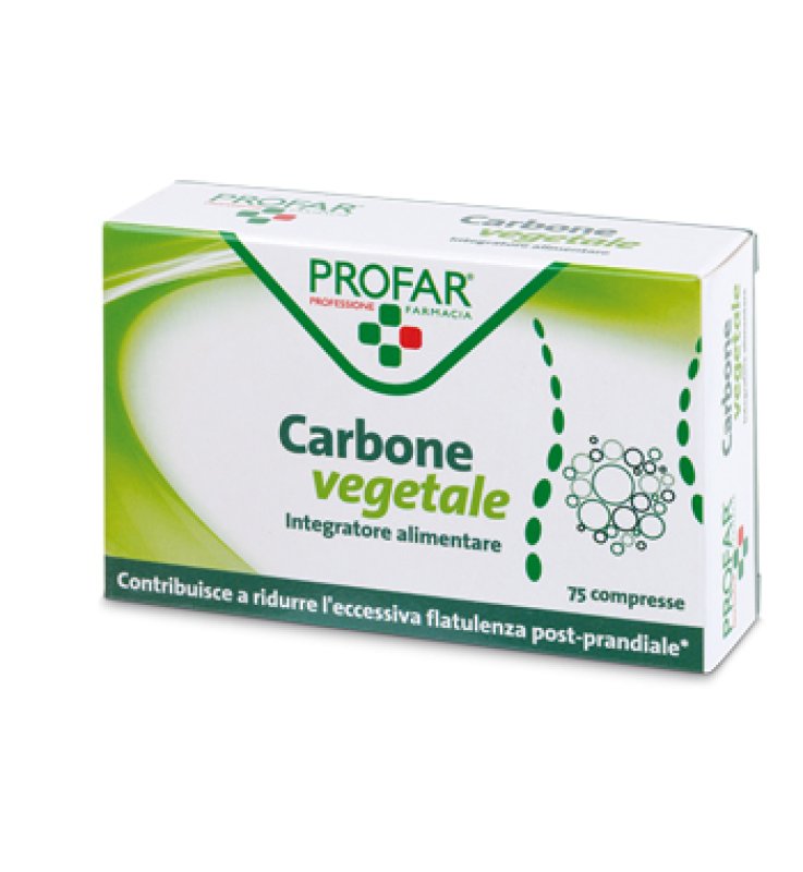 PROFAR CARBONE VEGETALE 75 COMPRESSE PROFAR CARBONE VEGETALE 75 COMPRESSE
