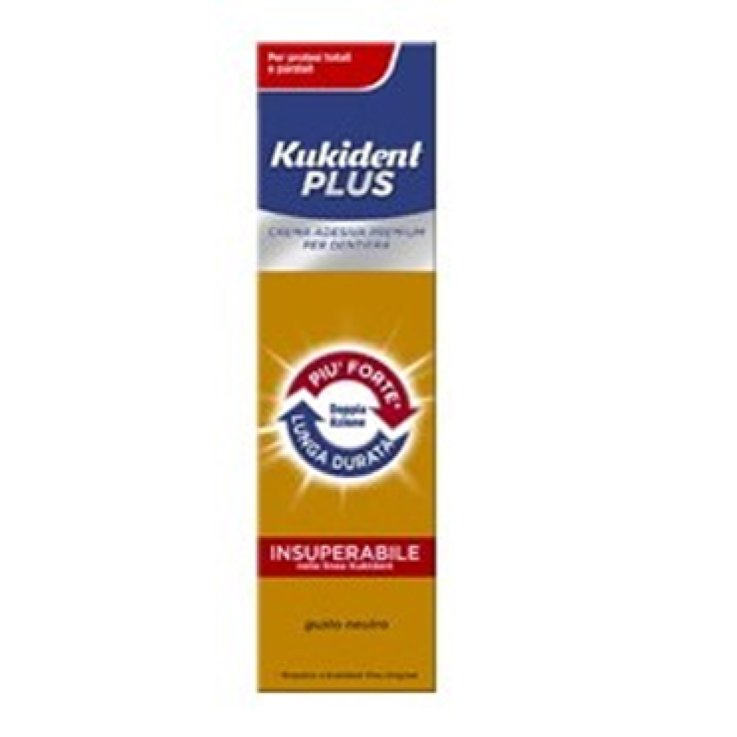 KUKIDENT DOPPIA AZIONE ADESIVO PROTESI DENTARIA 40 G KUKIDENT DOPPIA AZIONE ADESIVO PROTESI DENTARIA 40 G