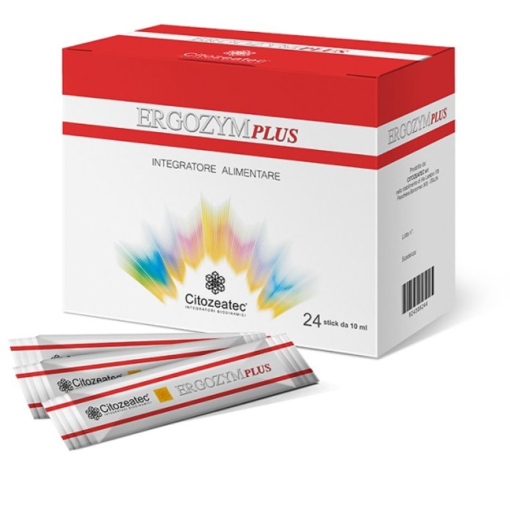 ERGOZYM PLUS 24 STICK MONODOSE 10 ML ERGOZYM PLUS 24 STICK MONODOSE 10 ML