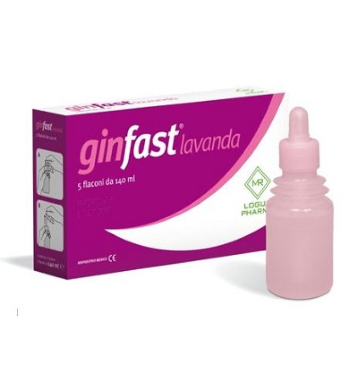 LAVANDA VAGINALE GINFAST CONFEZIONE DA 5 FLACONCINI DA 140ML