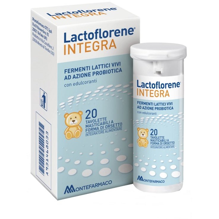 LACTOFLORENE INTEGRA 20 TAVOLETTE LACTOFLORENE INTEGRA 20 TAVOLETTE
