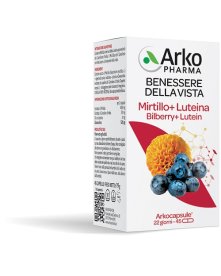 ARKOCAPSULE MIRTIL+LUTEINA 45CPS