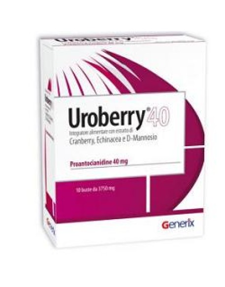 UROBERRY 40 10 Buste 3750mg