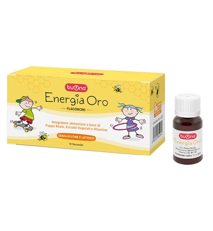 BUONA ENERGIA ORO 10 FLACONCINI DA 10 ML
