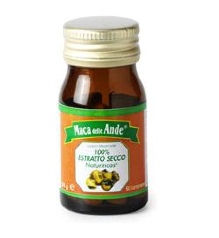 MACA DELLE ANDE ESTRATTO SECCO TITOLATO 0,6% 60 COMPRESSE NATURINCAS MACA DELLE ANDE ESTRATTO SECCO TITOLATO 0,6% 60 COMPRESSE NATURINCAS