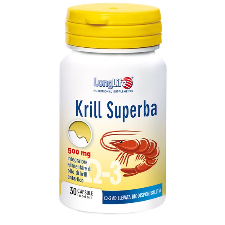 LONGLIFE KRILL Superba 30 Cps LONGLIFE KRILL Superba 30 Cps
