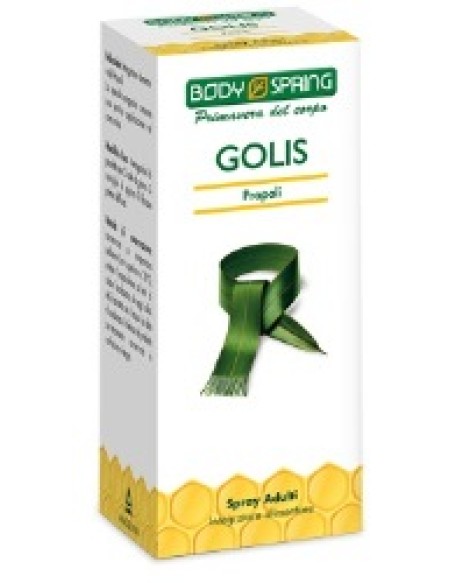 BODY SPRING GOLIS SPRAY ADULTI