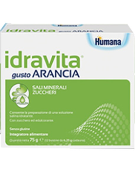 IDRAVITA GUSTO ARANCIA 12 BUSTINE DA 6,25 G