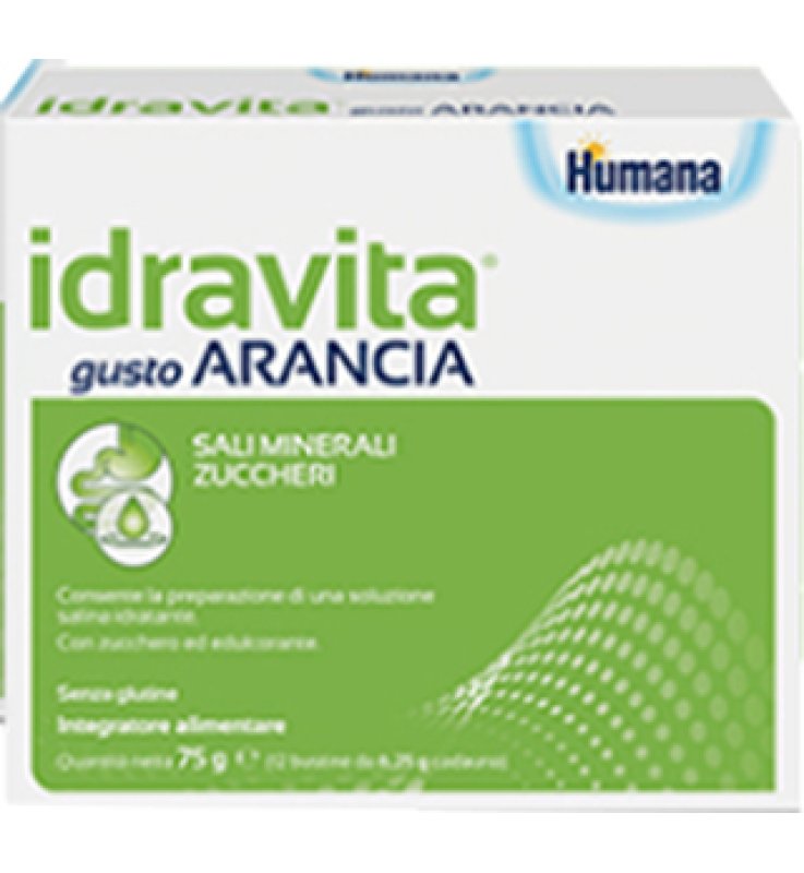 IDRAVITA GUSTO ARANCIA 12 BUSTINE DA 6,25 G IDRAVITA GUSTO ARANCIA 12 BUSTINE DA 6,25 G